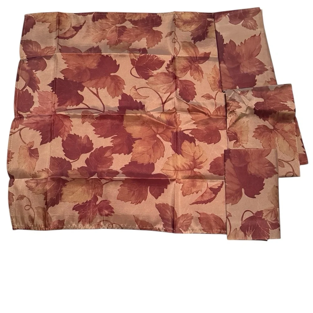 Autumn Leaf Napkins Set of 4